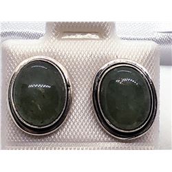 STERLING SILVER RUTILATED QUARTZ EARRINGS