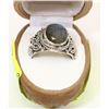 Image 1 : STERLING SILVER LABRADORITE RING SIZE 8.5