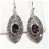 Image 1 : STERLING SILVER MYSTIC TOPAZ EARRINGS