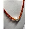 Image 3 : SILVER CARNELIAN FRESHWATER PEARL NECKLACE