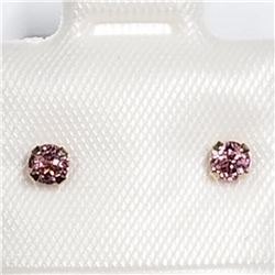 10K YELLOW GOLD TOURMALINE EARRINGS