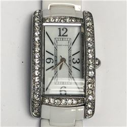 20) ANNE KLEIN WHITE PLASTIC WOMENS WATCH