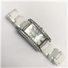 Image 3 : 20) ANNE KLEIN WHITE PLASTIC WOMENS WATCH