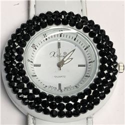 26) XCLUSIVE WHITE WATCH WORKING