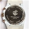 Image 3 : 34) ROCAWEAR WHITE CHRONOGRAPH MENS WATCH