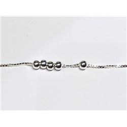 11) STERLING SILVER BRACELET