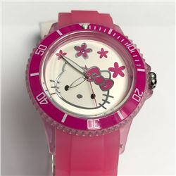 2) HELLO KITTY PINK WATCH