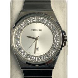 20) SEIKO WATCH MADE WITH SWAROVSKI ELEMENTS