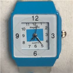26) MEGALITHS SKY BLUE WATCH WORKING