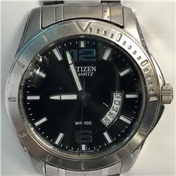43) CITIZEN SILVER WATCH WORKING