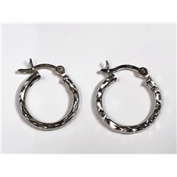 45) STERLING SILVER EARRINGS