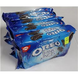 5 PACKS OF OREO THINS COOKIES