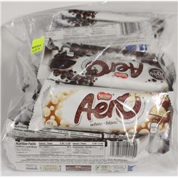 BAG OF ASSORTED AERO BARS