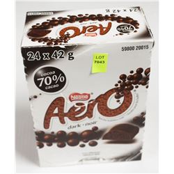 BOX OF AERO DARK CHOCOLATE BARS