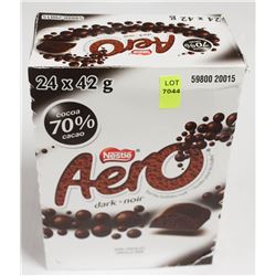BOX OF AERO DARK CHOCOLATE BARS
