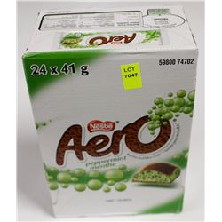 BOX OF AERO PEPPERMINT CHOCOLATE BARS