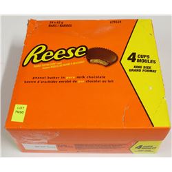 BOX OF KING SIZE REESE CUPS