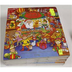 LOT OF 5 LINDT ADVENT CALENDAR