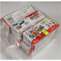 BAG OF KINDER SURPRISE BOXES