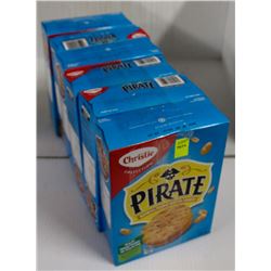 6 BOXES OF CHRISTIE PIRATE COOKIES