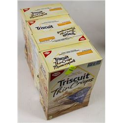 4 BOXES OF ASSORTED TRICUIT CRACKERS