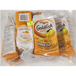 BAG OF THREE CHEESE GOLDFISH CRACKERS