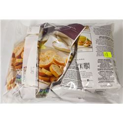 BAG OF ACE OLIVE OIL AND SEASALT BAGUETTE CRISPS