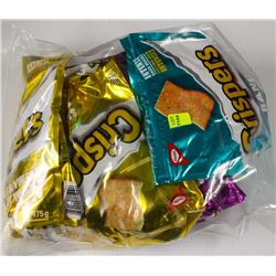 BAG OF ASSORTED CRISPER CRACKERS