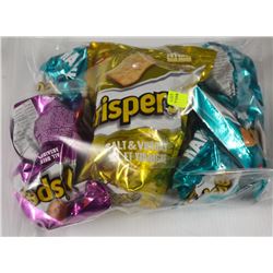 BAG OF ASSORTED CRISPER CRACKERS
