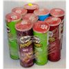 Image 1 : 9 TUBES OF ASSORTED PRINGLES