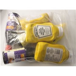 BAG OF MUSTARD AND HOISIN SAUCE