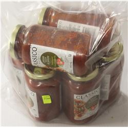 7 JARS OF CLASSICO PIZZA SAUCE