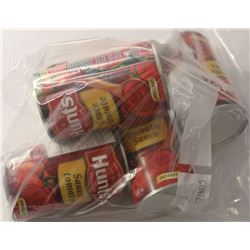 5 CANS OF HUNT'S TOMATOE SAUCE