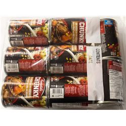 8 CANS OF CAMPBELLS CHUNKY JERK CHICKEN SOUP