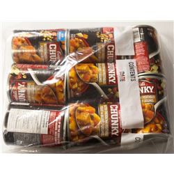 8 CANS OF CAMPBELLS CHUNKY BUTTER CHICKEN SOUP