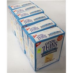 6 BOXES OF GOOD THINS S&P RICE CRACKERS