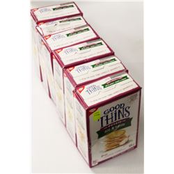 6 BOXES OF GOOD THINS POTATO CRACKERS
