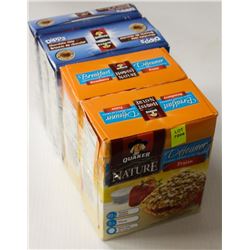 5 BOXES OF ASSORTED QUAKER GRANOLA BARS