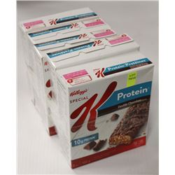 5 BOXES OF SPECIAL K PROTEIN BARS