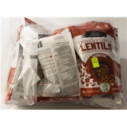 BAG OF CRUNCHY LITTLE LENTILS BBQ FLAVOUR