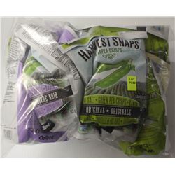 BAG OF ASSORTED HARVEST SNAPS PEA AND BEAN CRISPS