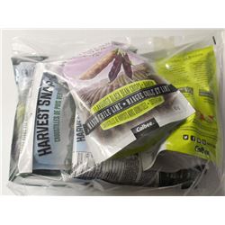 BAG OF ASSORTED HARVEST SNAPS PEA AND BEAN CRISPS