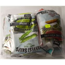 BAG OF ASSORTED HARVEST SNAPS PEA AND BEAN CRISPS