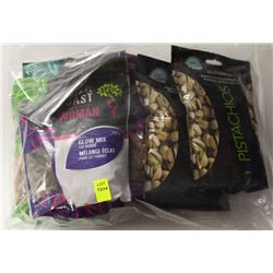 BAG OF ASSORTED NUTS AND TRAIL MIX