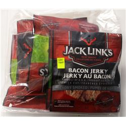 BAG OF ASSORTED JACK LINKS BEEF JERKY