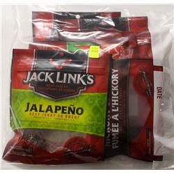 BAG OF ASSORTED JACK LINKS BEEF JERKY