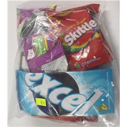 BAG OF ASSORTED CANDY AND GUM