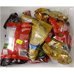 BAG OF ASSORTED CANDIES AND CHOCOLATES