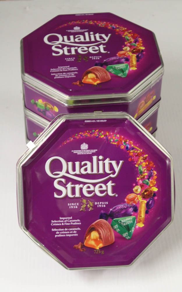 LOT OF 4 QUALITY STREET CHOCOLATES
