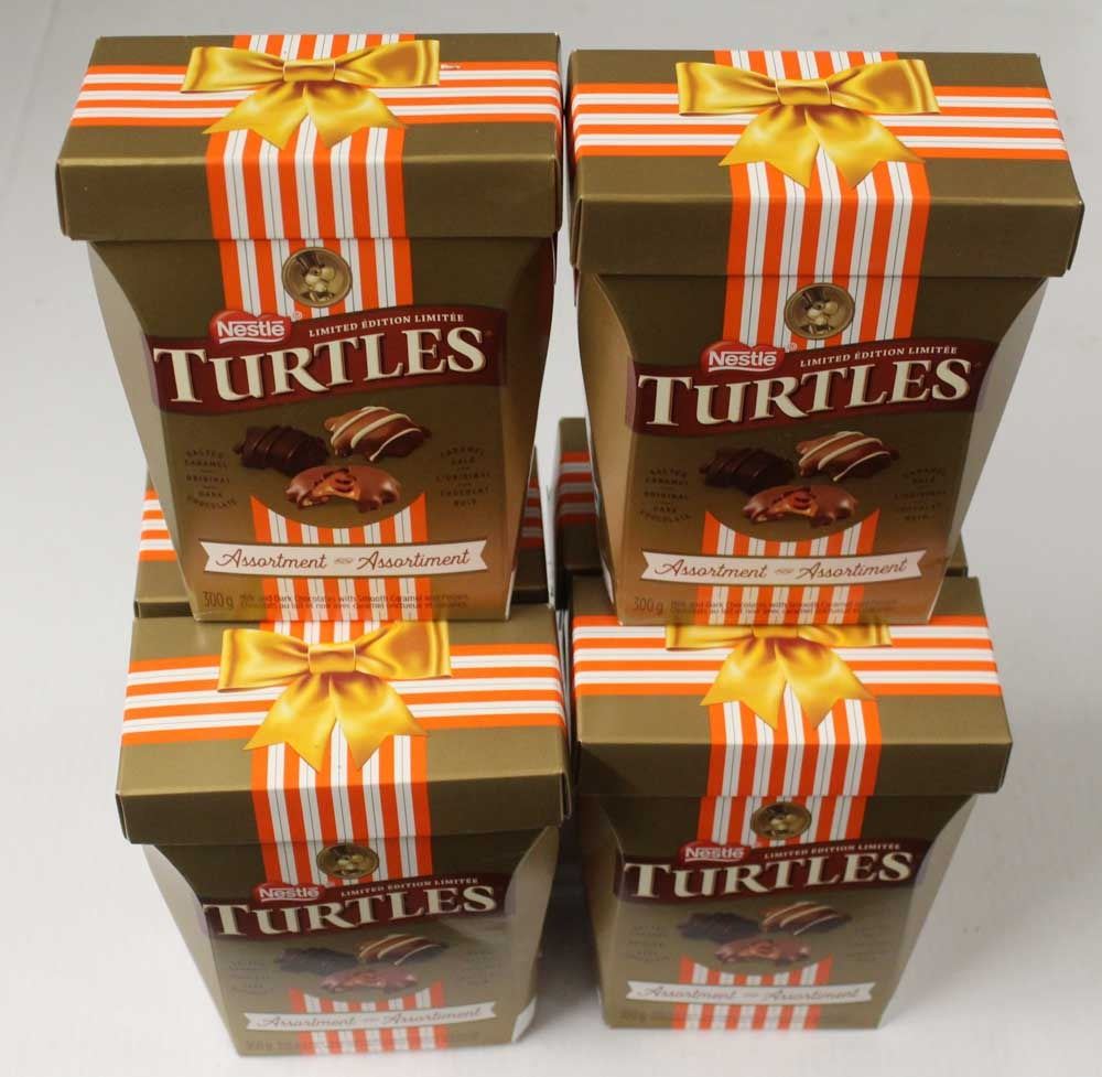 LOT OF 6 LIMITED EDITION ASSORTED TURTLES